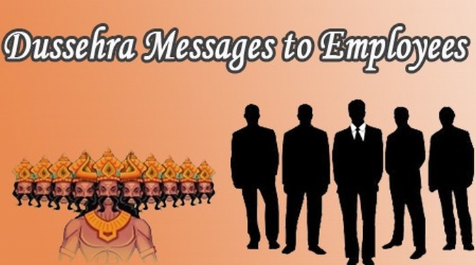 Good Dussehra messages for employees
