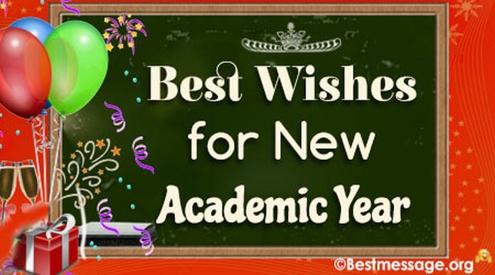 Best Wishes for new academic year