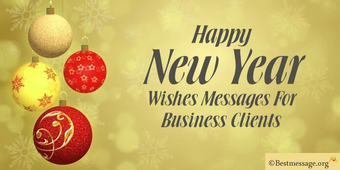 Happy New Year Wishes For Business Clients