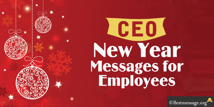 CEO New Year Message to Employees, Message from CEO