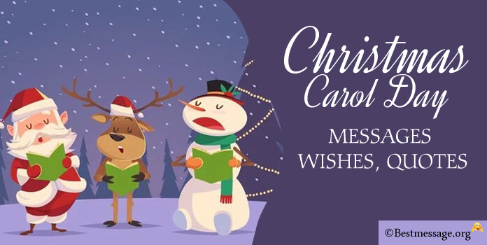 Christmas Carol Day Messages Wishes Images
