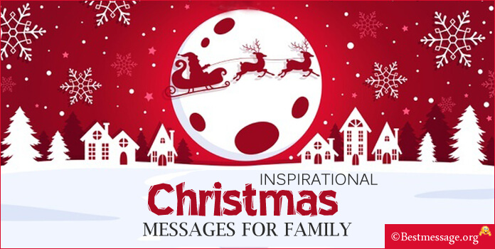 Inspirational Christmas Messages Quotes for Family