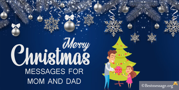 Mom and Dad Merry Christmas Messages, Christmas Greetings Wishes for parents