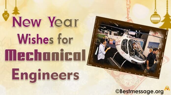 New Year wishes for mechanical engineers