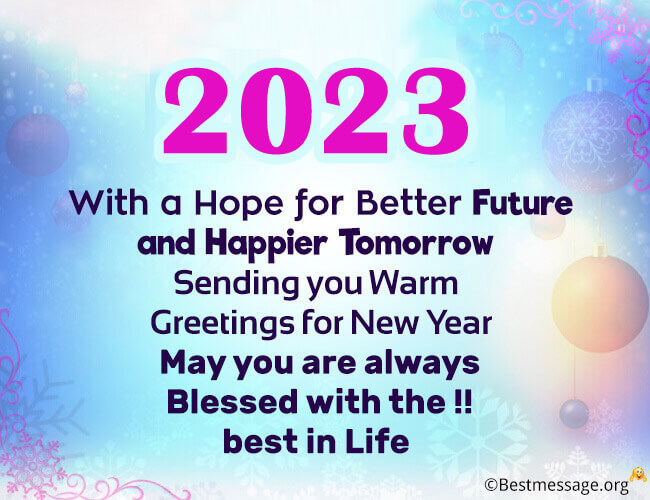 happy New Year Wishes Messages 