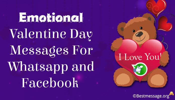 emotional valentine day messages wishes whatsapp and facebook