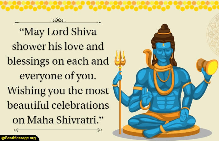 Maha Shivratri Messages, Happy Shivratri Wishes