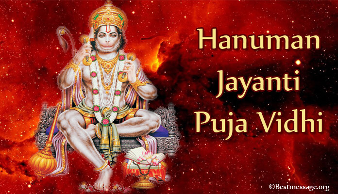 Hanuman Jayanti Puja Vidhi