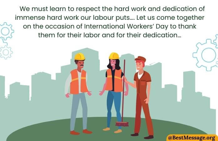 Happy labour day wishes