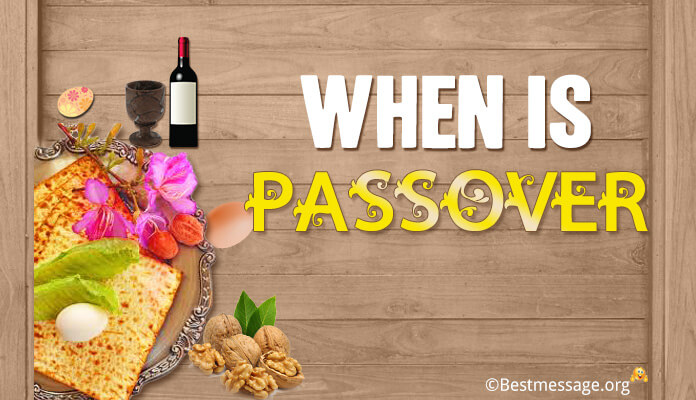 when is passover day celebrated