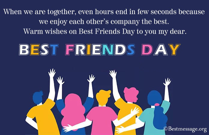 Best Friends Day Messages Friends Quotes And Wishes