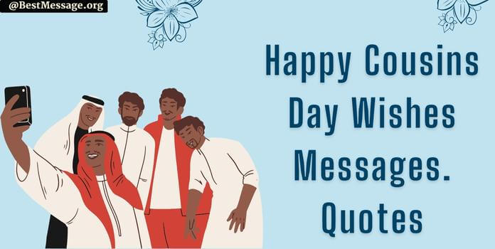 National Cousins Day Wishes, Cousins Messages Image