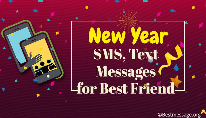 Short New Year Messages for Best Friend