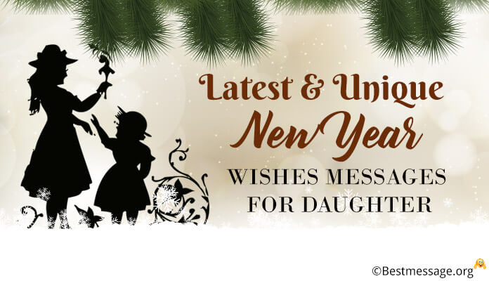 New Year Wishes Messages to Daughter