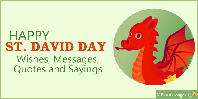 Happy St. David's Day Wishes Messages, Quotes - st davids day images