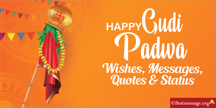 Happy Gudi Padwa messages - Gudi Padwa Greeting Wishes images, photo