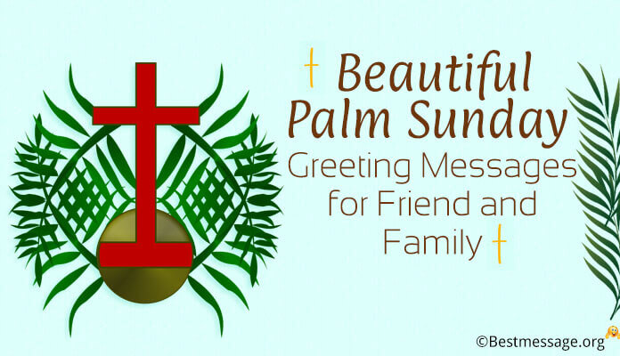 Happy Palm Sunday Wishes 2022 messages images Pictures