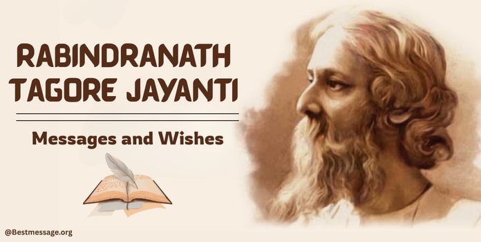 Best Birthday Messages and Greeting Wishes for Rabindranath Tagore Jayanti