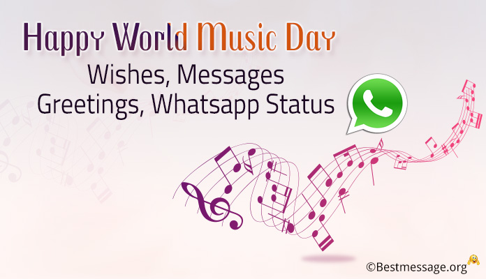 Happy Music Day Wishes Messages Status Images