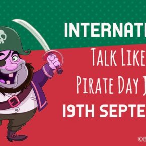 19th September International Talk Like A Pirate Day Jokes, Messages
