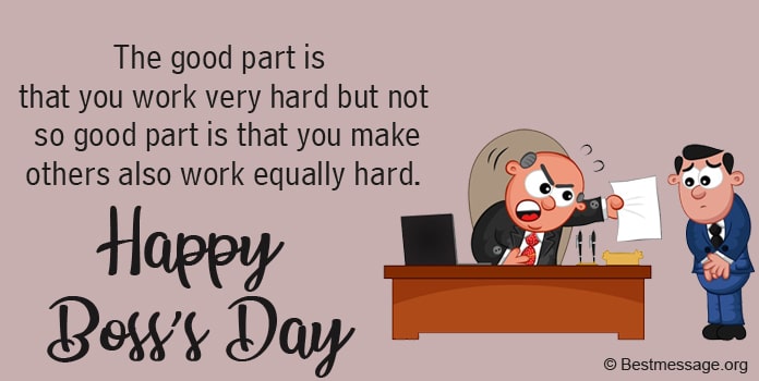 73+ Happy Boss's Day Messages 2022 | Boss Wishes, Quotes