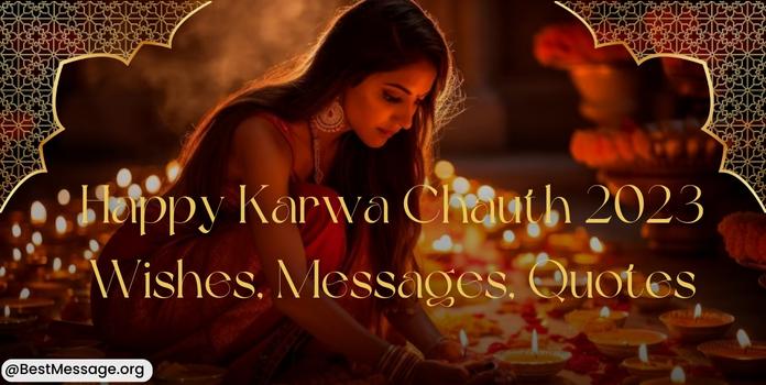 Happy Karwa Chauth Wishes, Karva Chauth Messages with Images
