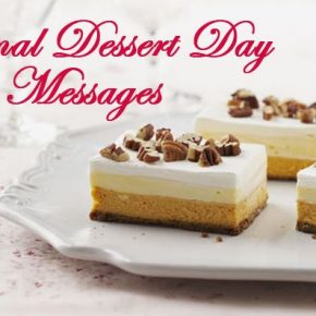 October 14 National Dessert Day Love Quotes and Greetings Messages
