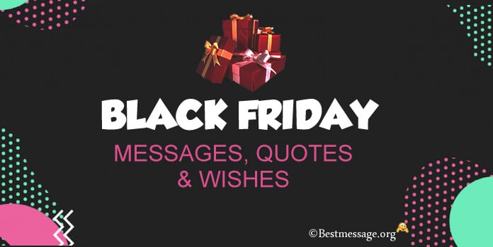 Black Friday Text Messages - Black Friday Greetings Wishes Image