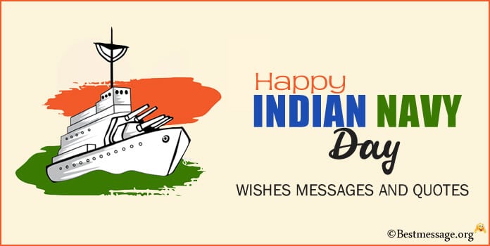 Happy Indian Navy Day Wishes Messages - Indian Navy Quotes Image