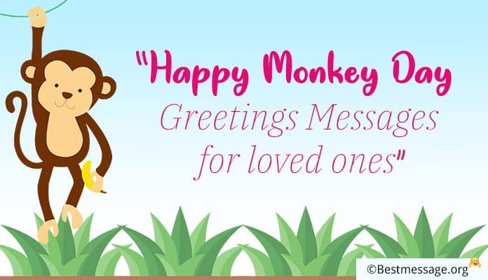 Happy Monkey Day Greetings Messages Wishes Images