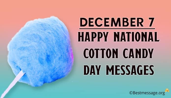 Happy National Cotton Candy Day Images Message - cotton candy day pictures quotes