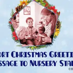 Merry Christmas Greeting Message to Nursery Staff - christmas wishes Nursery Staff