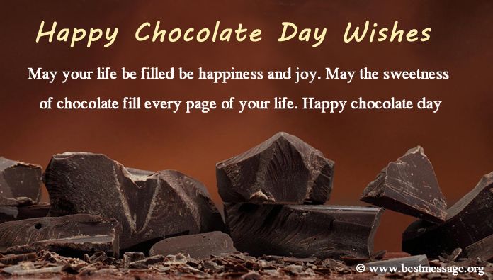Happy chocolate Day Wishes