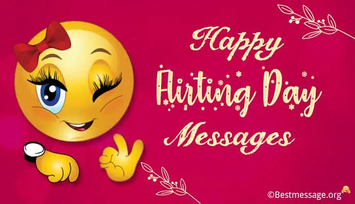 Happy Flirting Day Messages 2023 Wishes Images