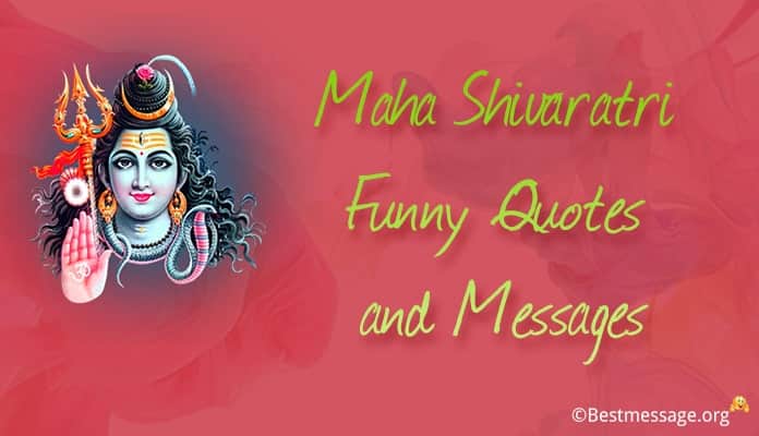 Maha Shivaratri Funny Quotes | Shivaratri Funny Jokes Messages