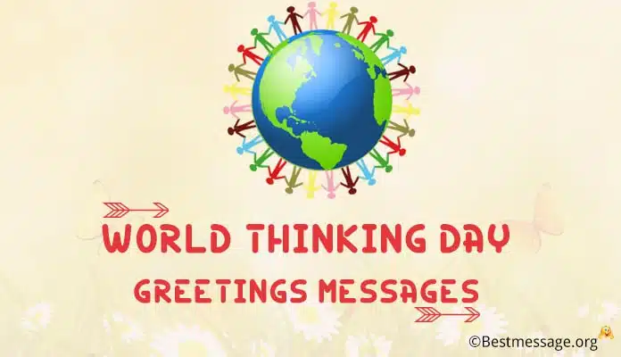 World Thinking Day messages - Thinking Day Greetings images, Photo