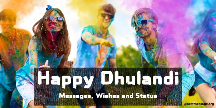 Happy Dhulandi Messages 2023 Image, Dhulandi Holi Wishes