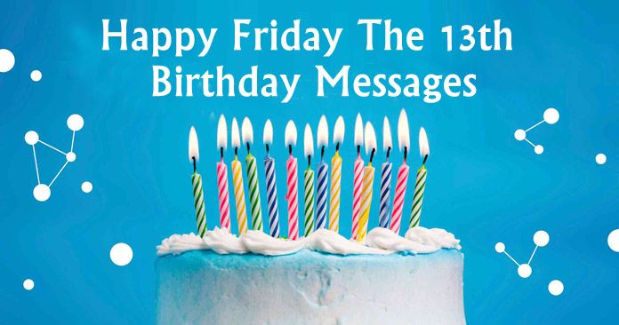 Happy Friday The 13th Birthday Images