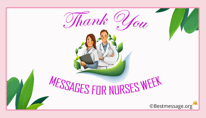 Thank You Messages for Nurses Week