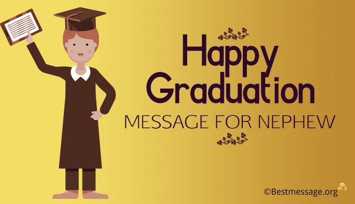 Graduation Wishes for Nephew - Congratulations Messages Image