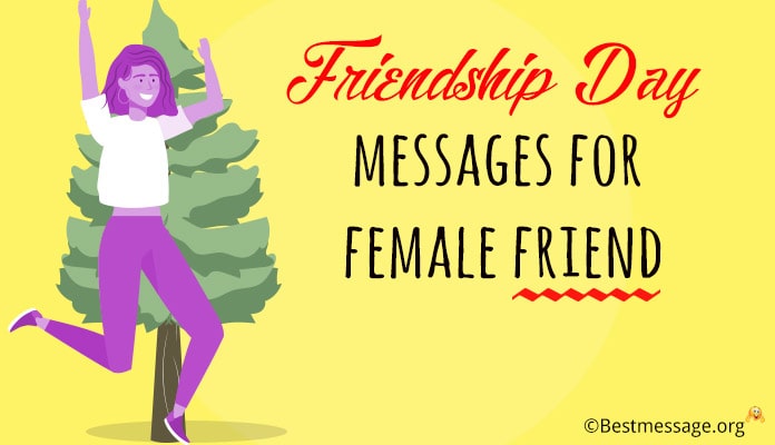 Friendship Day Messages for Female Friend - Friendship Wishes Image