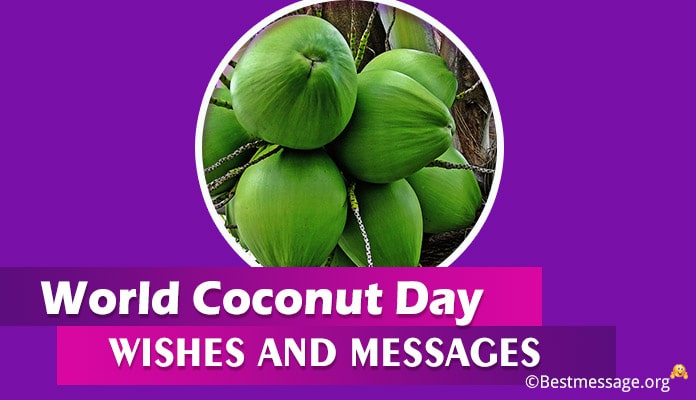 Coconut Day Wishes Messages Greetings Image