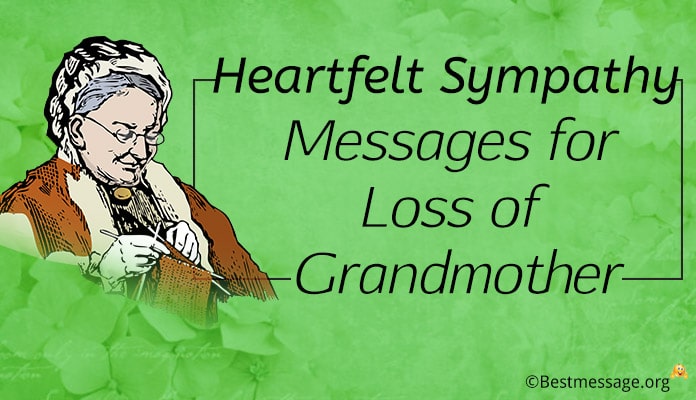 Sympathy Messages for Loss of Grandmother