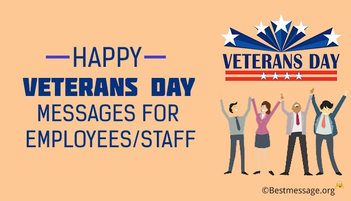 Veterans Day Messages for Employees