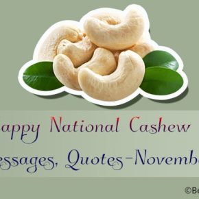 Happy National Cashew Day Messages, Quotes Image