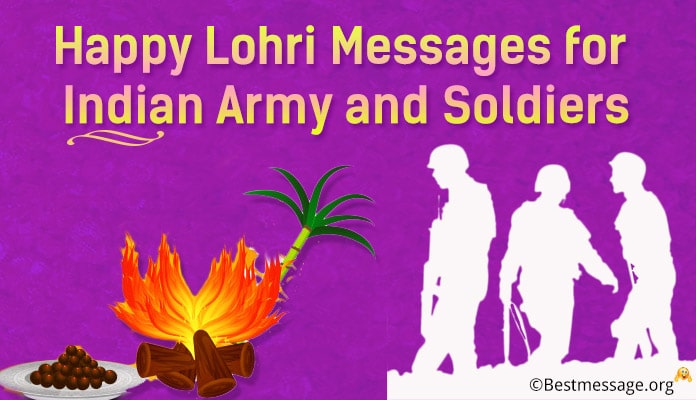 Happy Lohri Messages for Indian Army and Soldiers