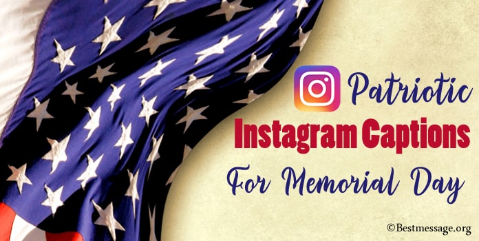 Memorial Day Instagram captions