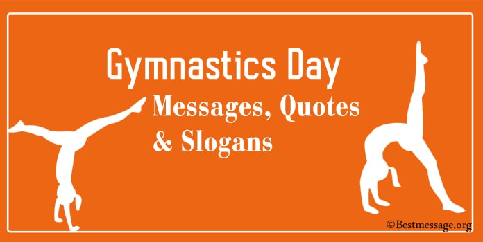 Gymnastics Day Messages, Quotes, Gymnastics Slogans