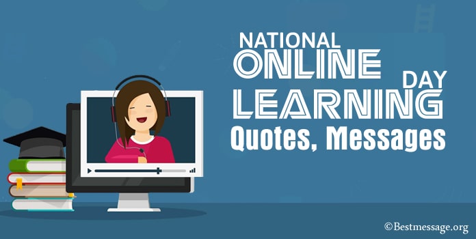 Online Learning Day Messages, Online Learning Quotes, Wishes