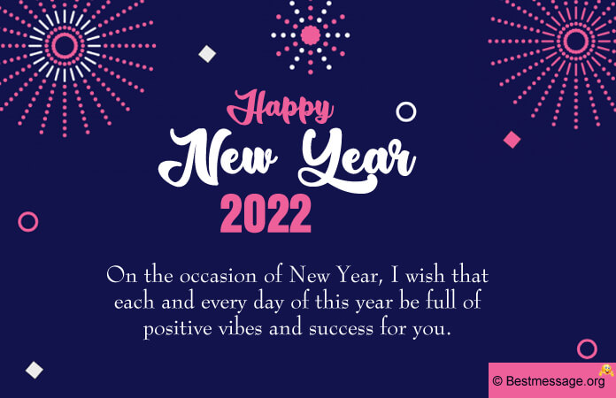 Happy New Year Wishes 2022 Images messages